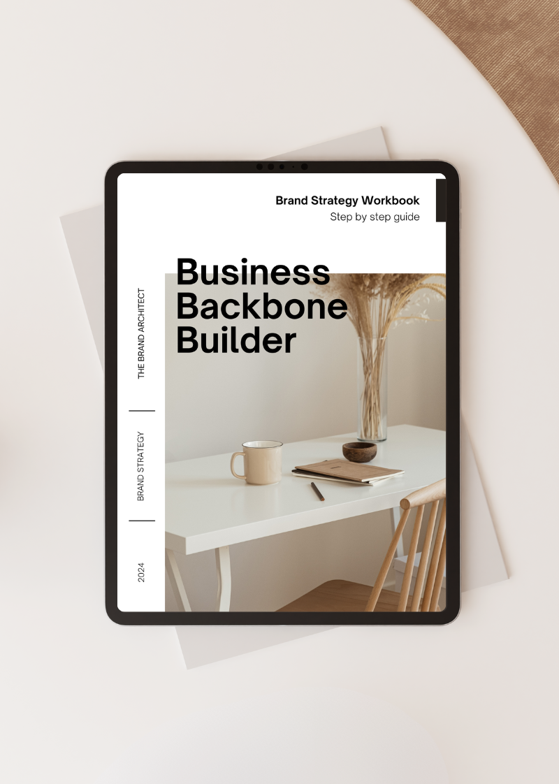 Business Backbone Builder: Brand and Marketing Plan Workbook