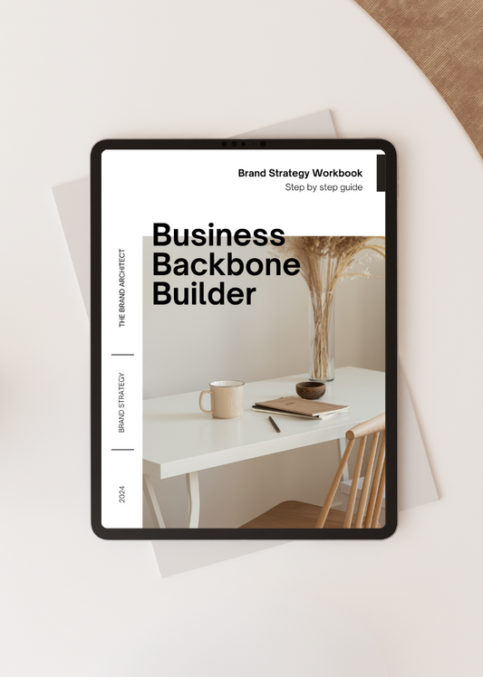 Business Backbone Builder: Brand and Marketing Plan Workbook