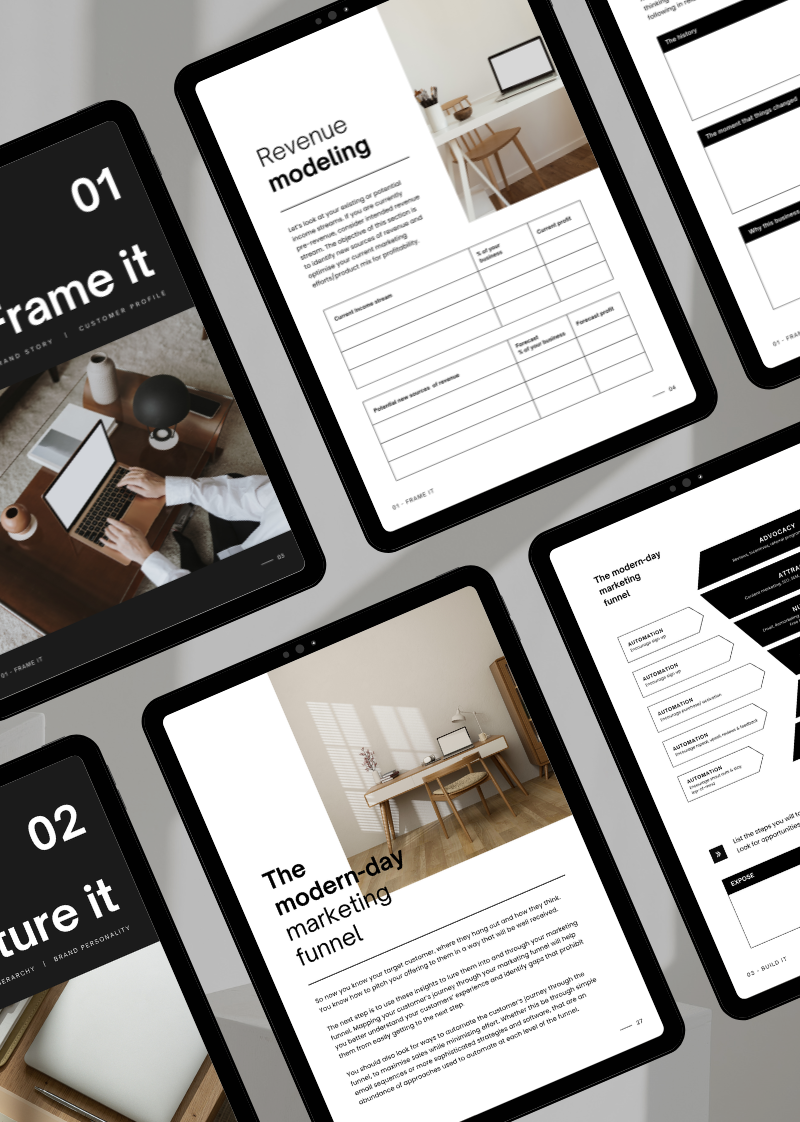 Business Backbone Builder: Brand and Marketing Plan Workbook